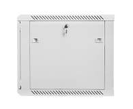 LANBERG Szafa instalacyjna wisząca 19'' 9U 600X600mm szara (drzwi szklane) WF01-6609-10S - 455391 - zdjęcie 5